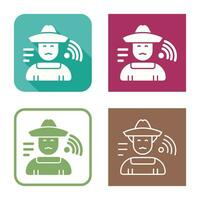 Farmer Vector Icon