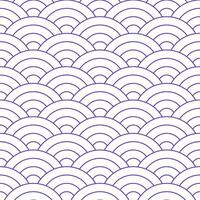Purple Japanese wave pattern background. Japanese pattern vector. Waves background illustration. for clothing, wrapping paper, backdrop, background, gift card. vector