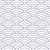 Purple Japanese wave pattern background. Japanese pattern vector. Waves background illustration. for clothing, wrapping paper, backdrop, background, gift card. vector