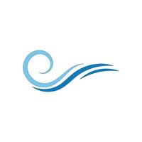 Water wave Logo vector and symbol Template