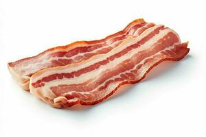 Crispy Fresh bacon. Generate Ai photo