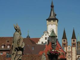 wurzburg city in bavaria photo