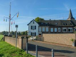 grieht village at the rhine river photo