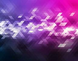 abstract background with glowing triangles vector