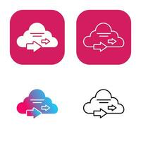 Cloud Computing Vector Icon