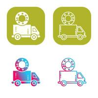 Delivery Truck Vector Icon