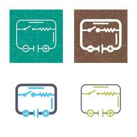 Electrical Circuit Vector Icon