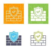 FireWall Vector Icon