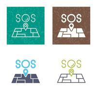 Sos Vector Icon