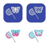 Butterfly Catcher Vector Icon