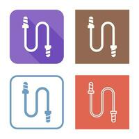 Jumping Rope Vector Icon