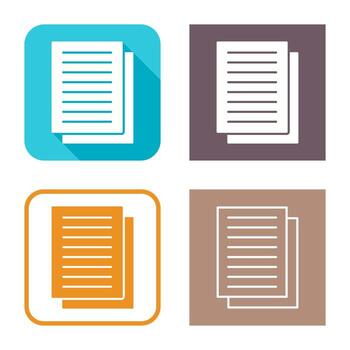Document Vector Icon