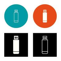 USB Drive Vector Icon