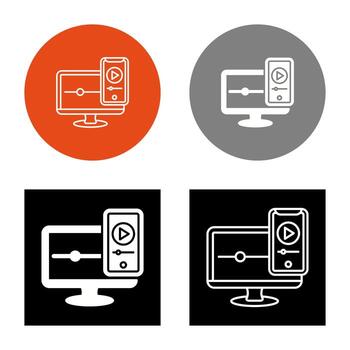 icono de vector sensible