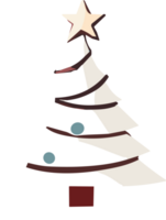 Navidad elemento ai generativo png