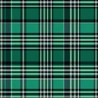 Green tartan plaid seamless pattern AI Generated photo