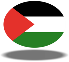 Palestina bandiera, ufficiale bandiera di il Palestina. formato png