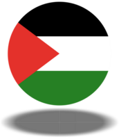 Palestine Flag, Official Flag of the Palestine. Format PNG