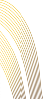 abstrait d'or ligne décoration png