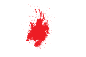 sin costura sangre vector diseño png