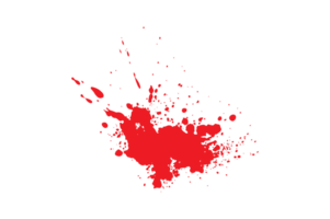 Blood paint splatter png