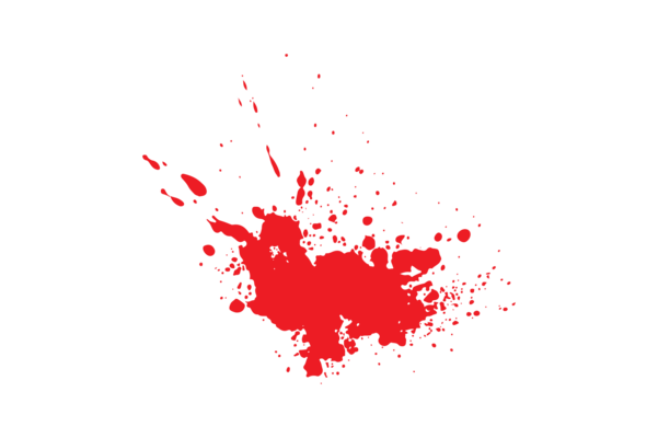 Paint brush stroke red color blood 45982670 PNG