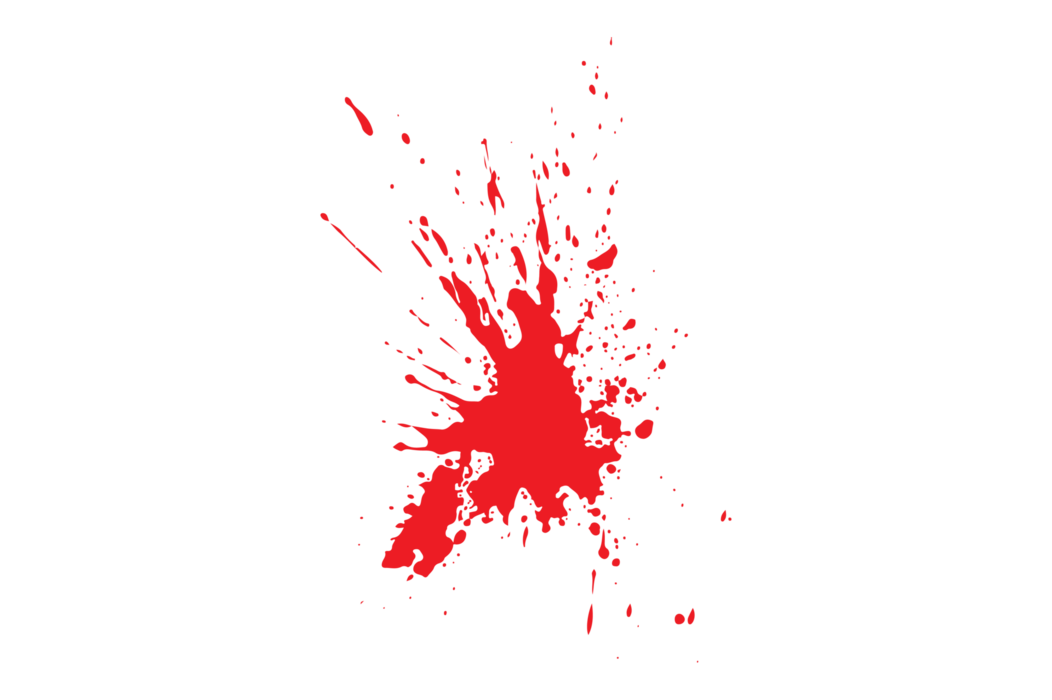 Paint brush stroke red color blood 45982670 PNG