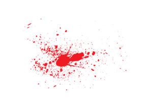 Blood paint splatter png