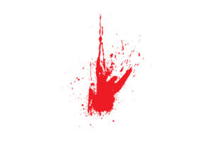 Splatter red color background png