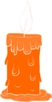 hand drawn Candle light png