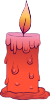 hand drawn Candle light png