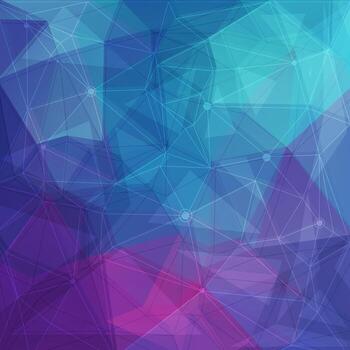 abstract background with polygonal shapes vector
