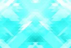 abstract geometric background with blue and white triangles vector