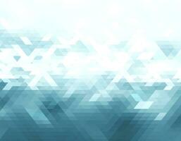 abstract background with triangles and white light vector