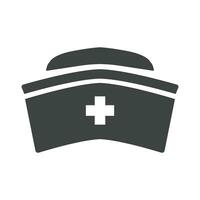 Nurse icon - nurse cap doodle vector illustration eps10.