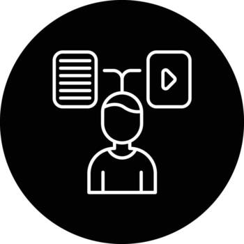 User Generated Content Vector Icon