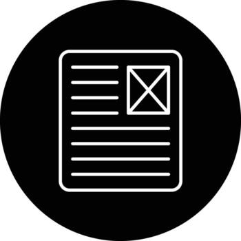 Latent Semantic Index Vector Icon