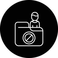 Sensitive Personal Data Vector Icon