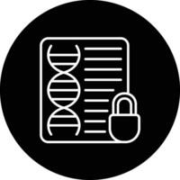 Genetic Data Vector Icon