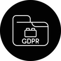 Gdpr Plugin Vector Icon