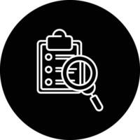 Survey Search Vector Icon