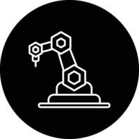 Robotic Arm Vector Icon