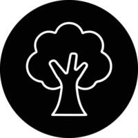 Oak Tree Vector Icon