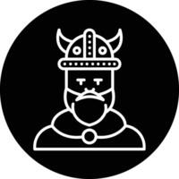 Viking Man Vector Icon