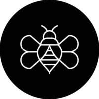 icono de vector de abejas