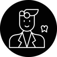 Dentist Male Vector Icon