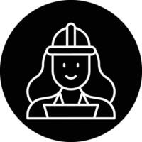 Qa Engineer Female Vector Icon