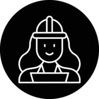 Qa Engineer Female Vector Icon