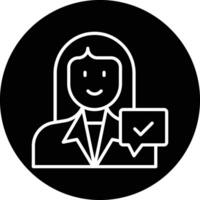 Sales Rep Male Vector Icon