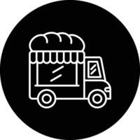 Bakery Truck Vector Icon